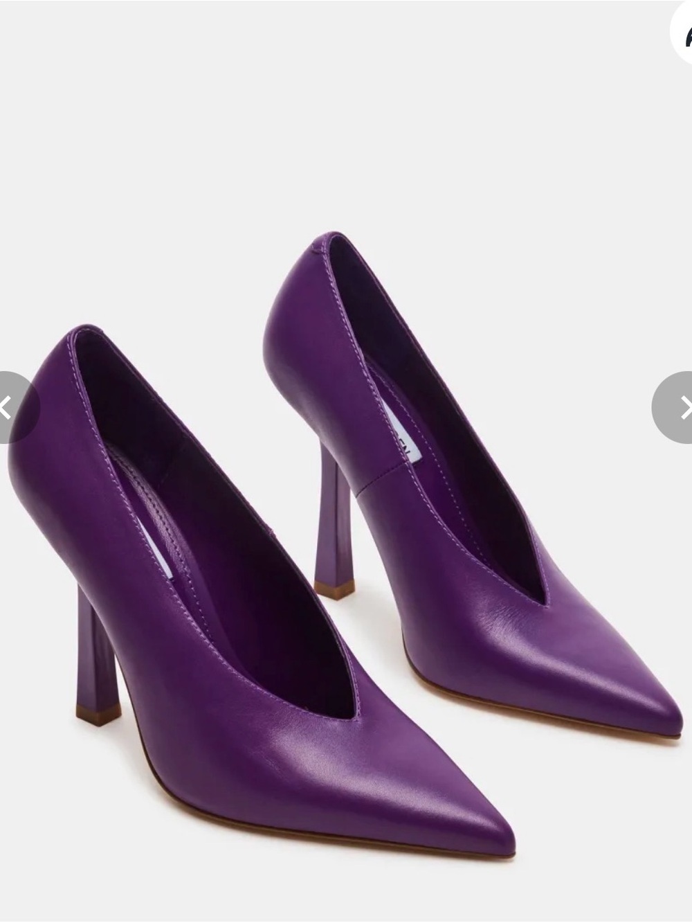 Steve Madden SEDONA PURPLE Pointed Toe Stiletto Pumps